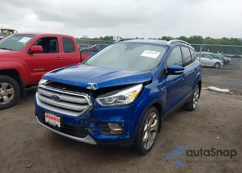 2018 Ford Escape Titanium from USA, damaged, VIN 1FMCU9J98JUA81693